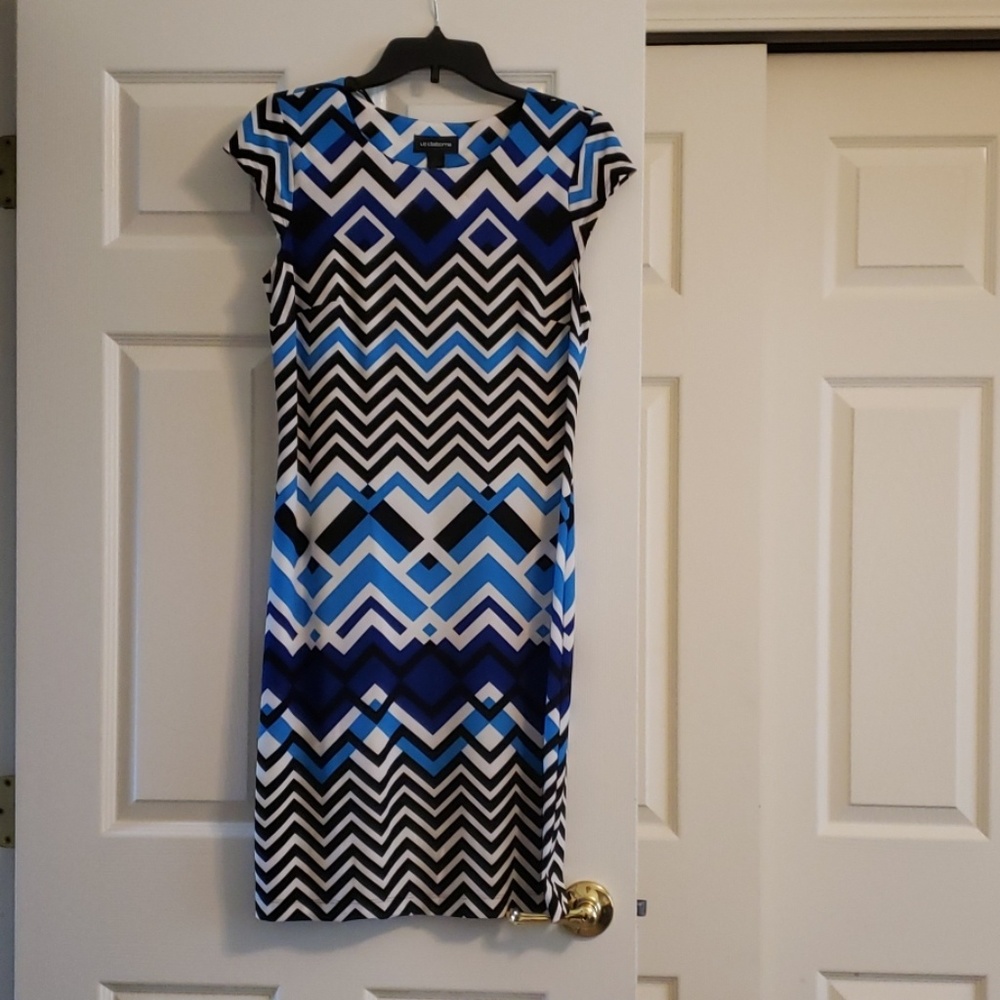 Blue dress